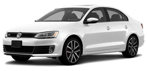 Sporty vícekusový deflektor větru Volkswagen Jetta 4 ajtós 2012- (F2143)