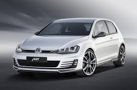 Sporty vícekusový deflektor větru Volkswagen Golf VII. 5 dveří 2013- (F2146)