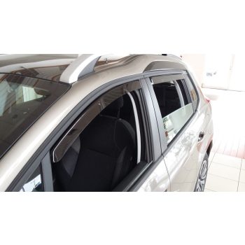   Sporty NISSAN Note E12 Sporty deflektor větru sada přední+zadní na okno, 4 ks 5 2013-