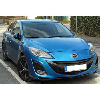   Sportovní Mazda 3 Sportovní deflektor větru sada přední+zadní na okno, 4 ks 5 2009-2013