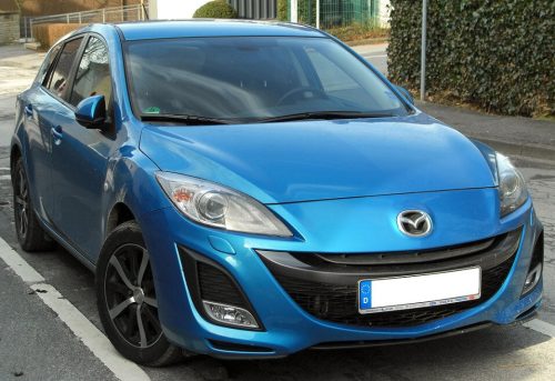 Sportovní Mazda 3 Sportovní deflektor větru sada přední+zadní na okno, 4 ks 5 2009-2013