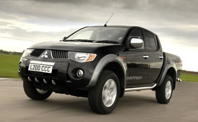 Sporty MITSUBISHI L 200 Sporty deflektor větru sada přední+zadní na okno, 4 ks 4 2006-2015