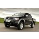 Sporty MITSUBISHI L 200 Sporty deflektor větru sada přední+zadní na okno, 4 ks 4 2006-2015