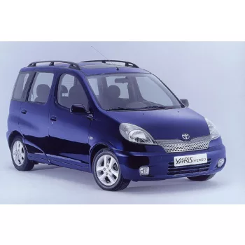   Sporty 2 vícekusový Deflektor větru TOYOTA Yaris Verso, 5-dverový, 2000-