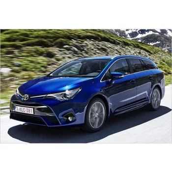   Sporty 2 vícekusový Deflektor větru TOYOTA Avensis, 4-5-dverový, 2009-2015