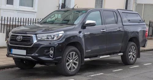 Sportovní TOYOTA Hilux Sportovní deflektor větru pár přední na okno, 2 ks 4 2016-