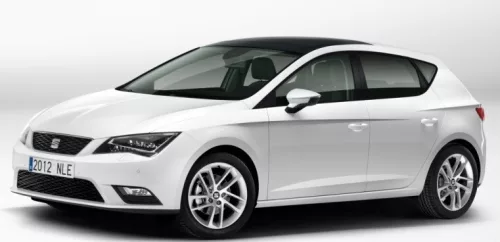 Sporty Seat Leon Sporty deflektor větru sada přední+zadní na okno, 4 ks 5 2012-2021