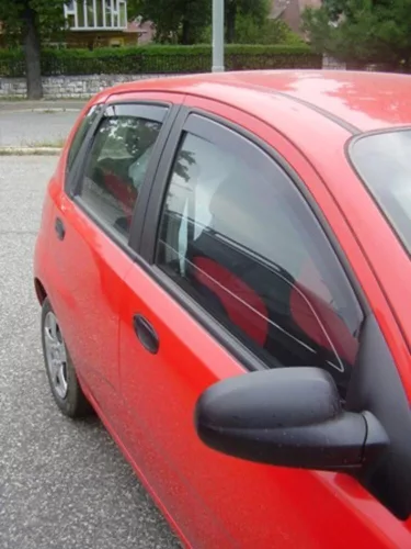 Sportovní Daewoo Kalos Sportovní deflektor větru sada přední+zadní na okno, 4 ks 5 2002-2011