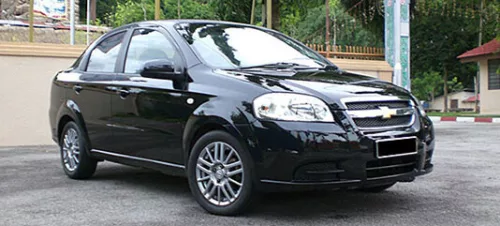 Sportovní Chevrolet Aveo Sportovní deflektor větru sada přední+zadní na okno, 4 ks 4 2005-2011