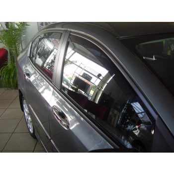   Sportovní HONDA City Sportovní deflektor větru sada přední+zadní na okno, 4 ks 4 2008-2014