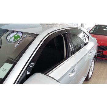   Sporty 2 vícekusový deflektor větru Skoda SuperB 4-5 ajtós 2015-