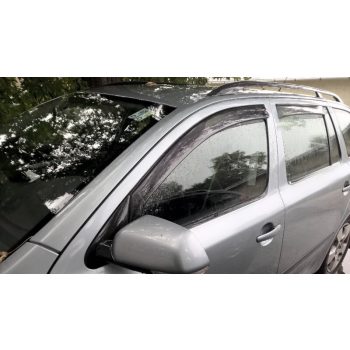   Szatuna SKODA Octavia II Szatuna deflektor větru sada přední+zadní na okno, 4 ks 5 2004-2012
