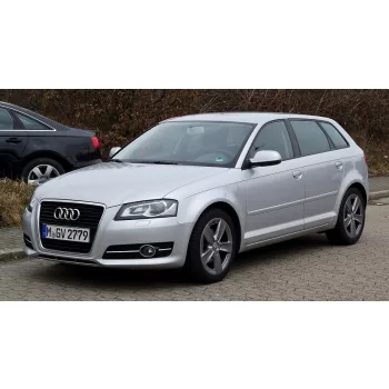   Szatuna Audi A3 Szatuna deflektor větru sada přední+zadní na okno, 4 ks 5 2003-2013
