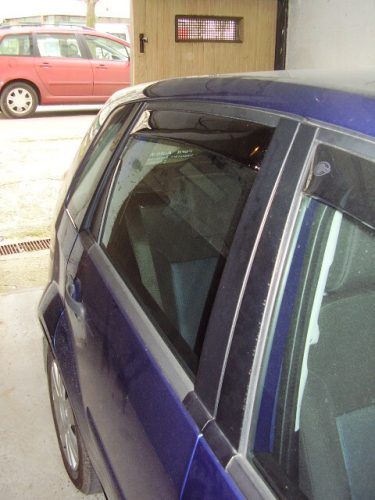 Szatuna FORD Fiesta Szatuna deflektor větru sada přední+zadní na okno, 4 ks 5 2002-2008