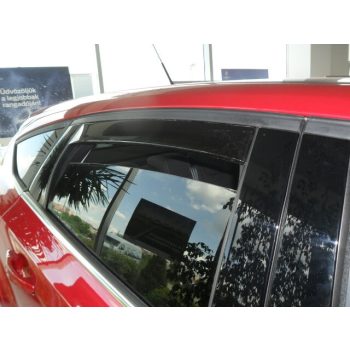   Szatuna FORD Focus Szatuna deflektor větru sada přední+zadní na okno, 4 ks 5 2010-2018