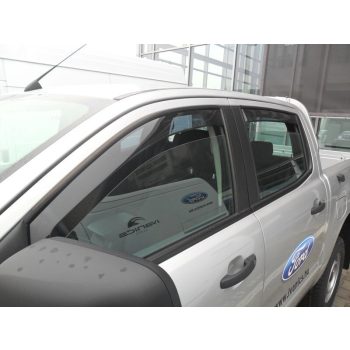   Szatuna FORD Ranger Szatuna deflektor větru sada přední+zadní na okno, 4 ks 4 2012-2016