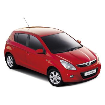   Szatuna HYUNDAI i20 Szatuna deflektor větru sada přední+zadní na okno, 4 ks 5 2009-2014