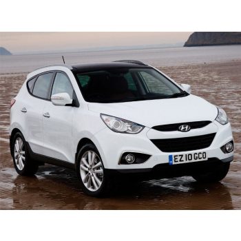   Szatuna HYUNDAI ix35 Szatuna Sada deflektorů větru přední+zadní na okno, 4 ks 5 2009-2015