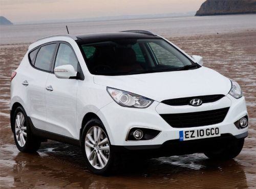 Szatuna HYUNDAI ix35 Szatuna Sada deflektorů větru přední+zadní na okno, 4 ks 5 2009-2015