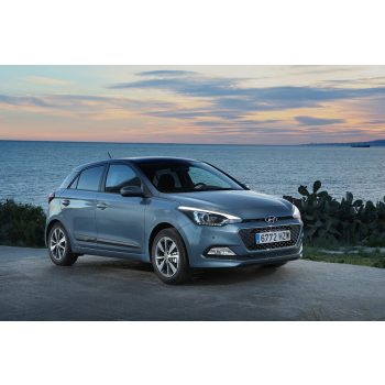   Szatuna HYUNDAI i20 Szatuna deflektor větru sada přední+zadní na okno, 4 ks 5 2014-2020