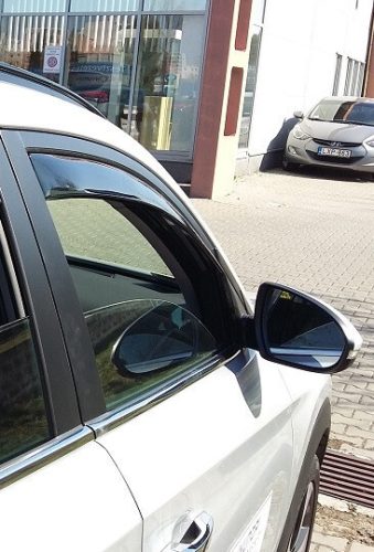 Szatuna HYUNDAI Tucson Szatuna Sada deflektorů větru přední+zadní na okno, 4 ks 5 2015-2021