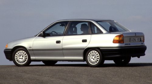Szatuna OPEL Astra F Szatuna Deflektor větru sada přední+zadní na okno, 4 ks 4 1992-1994