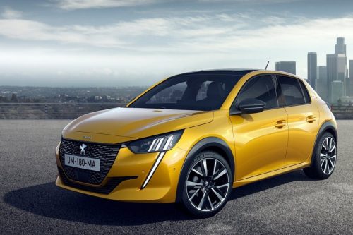 Szatuna PEUGEOT 208 Szatuna Sada deflektorů větru přední+zadní na okno, 4 ks 5 2019-