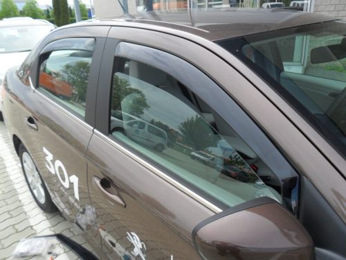 Szatuna PEUGEOT 301 Szatuna Sada deflektorů větru přední+zadní na okno, 4 ks 4 2013-