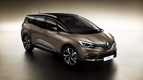 Szatuna RENAULT Grand Scenic Szatuna Sada deflektoru větru přední+zadní na okno, 4 ks 5 2016