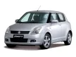 Szatuna Suzuki Swift Szatuna Sada deflektorů větru přední+zadní na okno, 4 ks 5 2005-2010