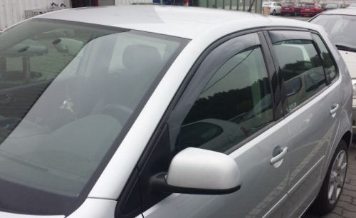 Szatuna VOLKSWAGEN Polo Szatuna Sada deflektorů větru přední+zadní na okno, 4 ks 5 2002-2009