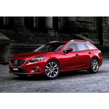   Szatuna Mazda 6 Szatuna Deflektor větru sada přední+zadní na okno, 4 ks 5 2012-