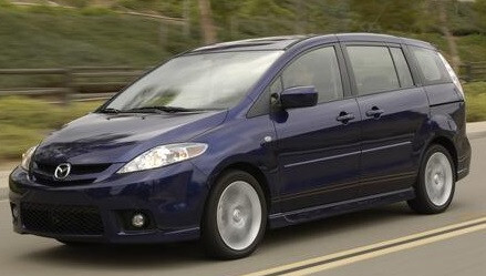 Szatuna Mazda 5 Szatuna Deflektor větru sada přední+zadní na okno, 4 ks 5 2005-2018