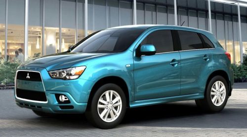 Szatuna MITSUBISHI ASX Szatuna Deflektor větru sada přední+zadní na okno, 4 ks 5 2010-