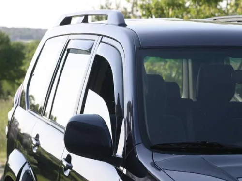 Szatuna TOYOTA Land Cruiser J120 Szatuna Deflektor větru sada přední+zadní na okno, 4 ks 5 2003-2009