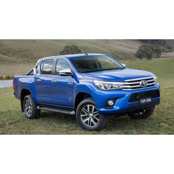   Szatuna TOYOTA Hilux Szatuna Deflektor větru sada přední+zadní na okno, 4 ks 4 2016-