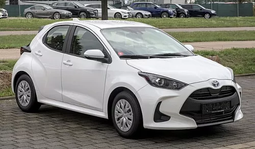Szatuna TOYOTA Yaris Szatuna Deflektor větru sada přední+zadní na okno, 4 ks 5 2021-