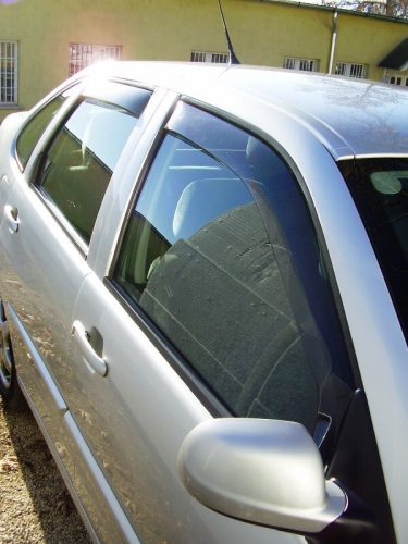 Szatuna VOLKSWAGEN Polo Classic Szatuna Sada deflektorů větru přední+zadní na okno, 4 ks 4 1994-2008