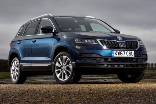 Szatuna SKODA Karoq Szatuna deflektor větru sada přední+zadní na okno, 4 ks 5 2016-