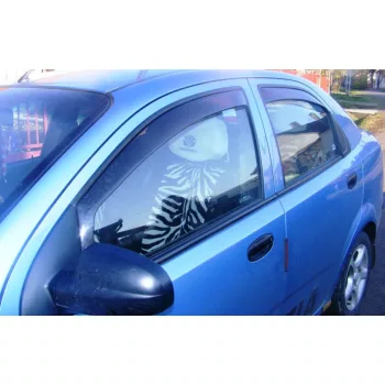   Szatuna Daewoo Kalos Szatuna Deflektor větru sada přední+zadní na okno, 4 ks 4 2002-2011