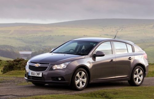 Szatuna Chevrolet Cruze Szatuna deflektor větru sada přední+zadní na okno, 4 ks 5 2009-