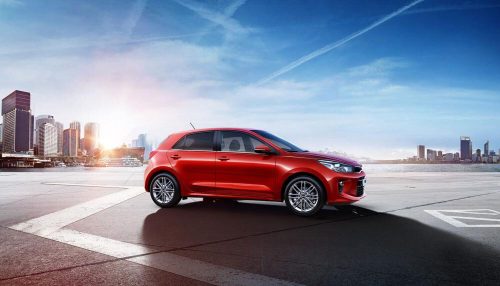 Szatuna Kia Rio Szatuna Sada deflektorů větru přední+zadní na okno, 4 ks 5 2017-