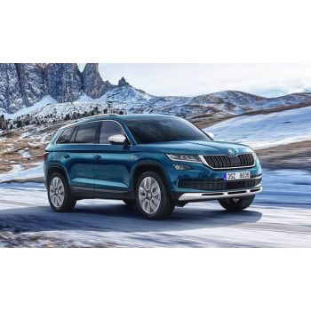   Szatuna SKODA Kodiaq Deflektor větru sada přední+zadní na okno, 4 ks 5 2017-