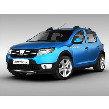   Szatuna Dacia Sandero Stepway Szatuna Deflektor větru sada přední+zadní na okno, 4 ks 5 2012-2020