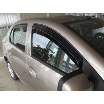   Szatuna Dacia Logan Szatuna Deflektor větru sada přední+zadní na okno, 4 ks 4 2012-2020