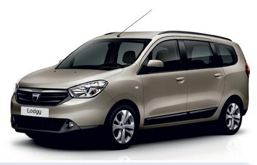 Szatuna Dacia Lodgy Szatuna deflektor větru sada přední+zadní na okno, 4 ks 5 2012-2020