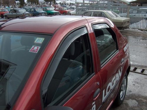 Szatuna Dacia Logan Szatuna Deflektor větru sada přední+zadní na okno, 4 ks 4 2004-2012