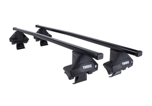 Thule SquareBar Evo Střešní nosič integrovanými podélníky, 127 cm a montážní noha (710500_712300_145026)